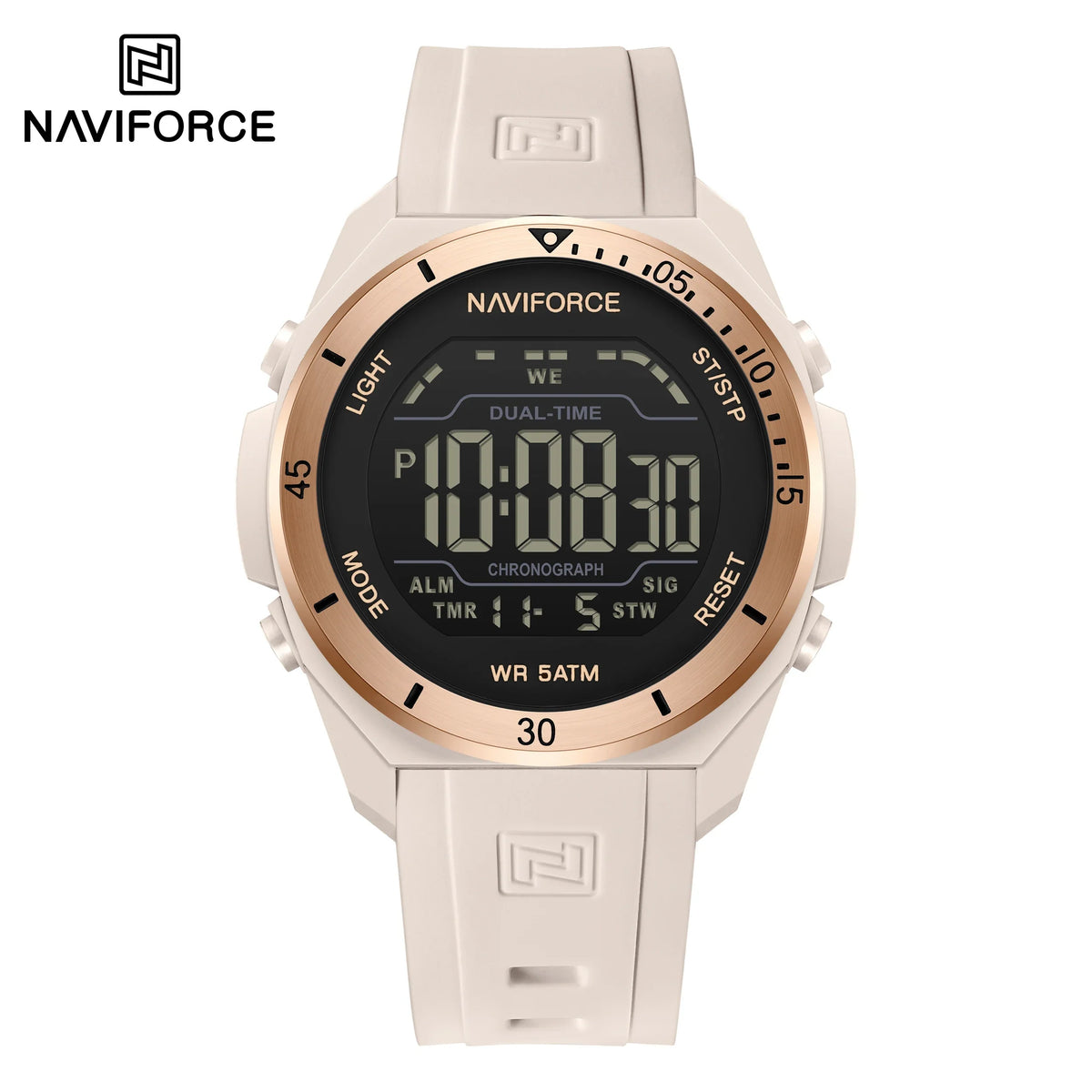 NAVIFORCE Men's Luxury Waterproof Sport Watch