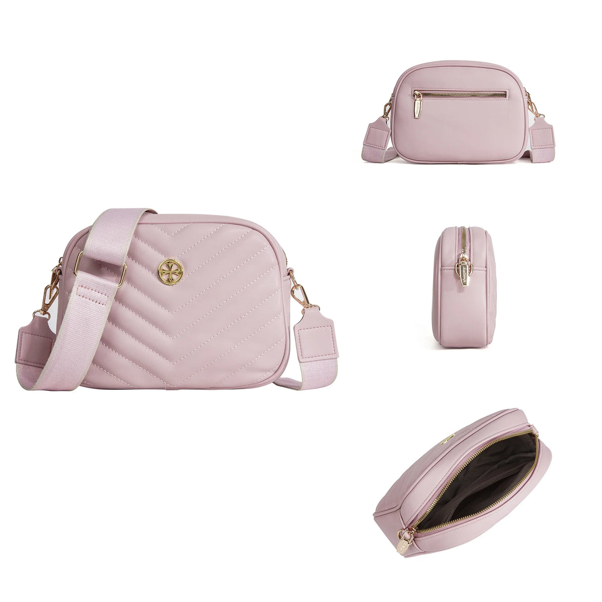Baellerry Women's Cross-Body Zipper Shoulder Bag Large Capacity