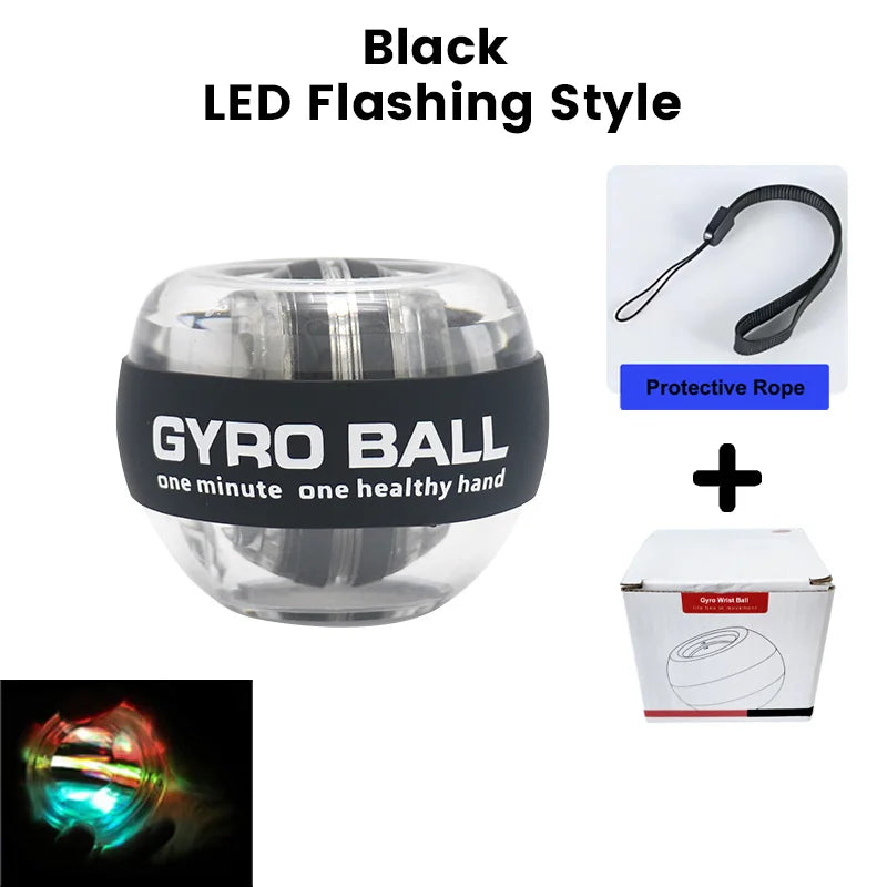 Fitness Equipment Durable Hand Grip Ball LED Gyro Ball