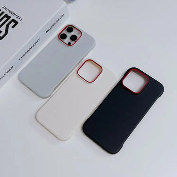 Business Slim Thin Borderless Phone Case for iPhone