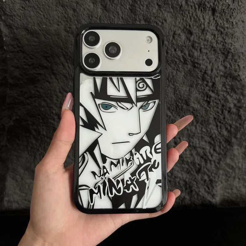 Fashion transparent UV print cartoon gojo jujutsu kaisen anime mobile