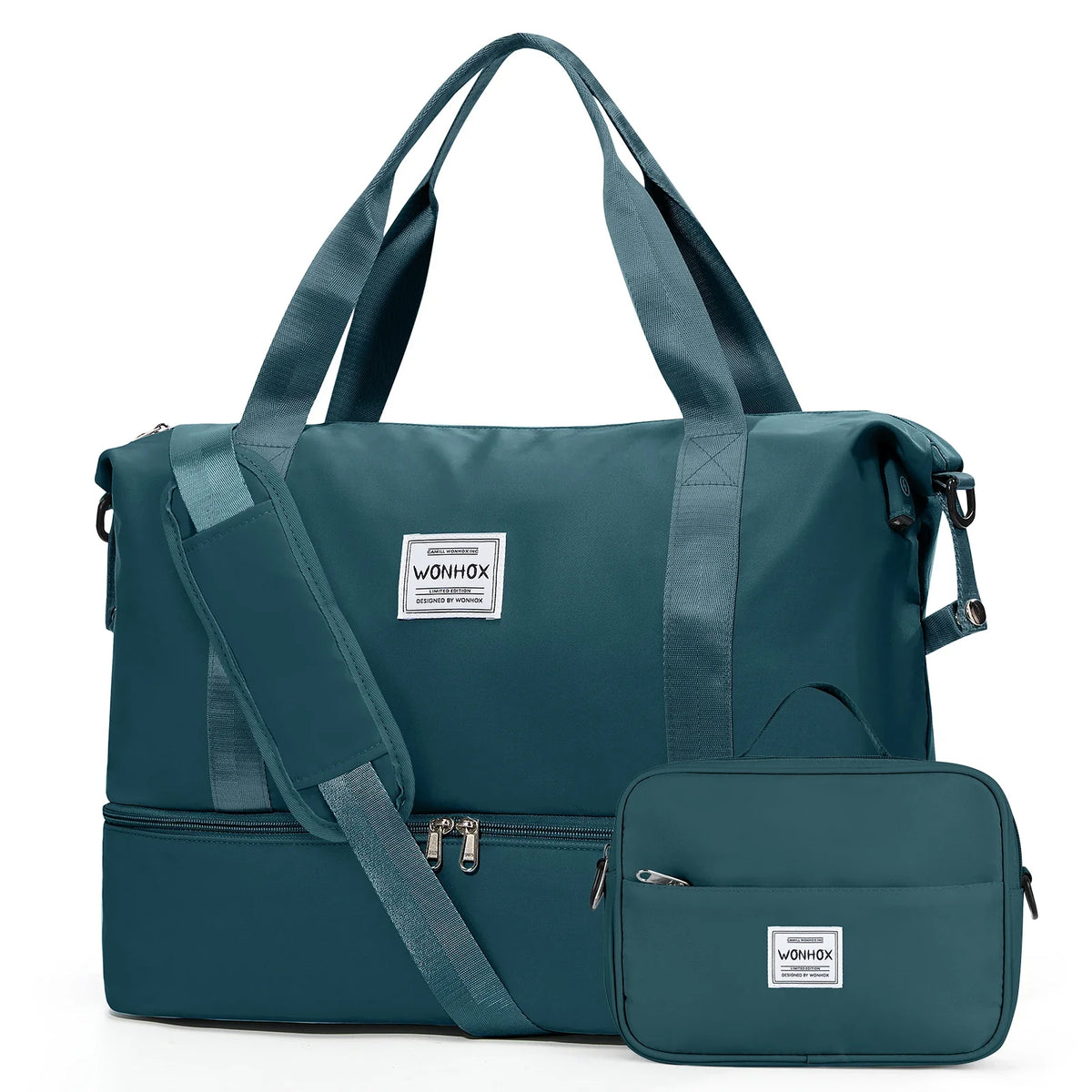 Women's Weekender Duffel with Shoe & Toiletry Bag