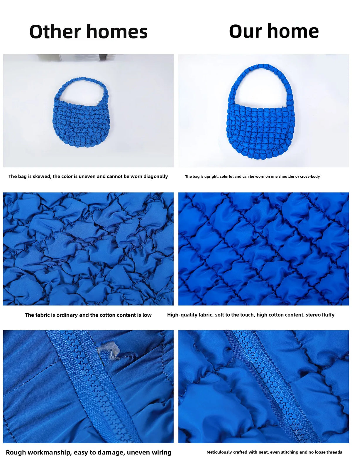 Cloud-style Simple Fashion Shoulder Dumpling Bag