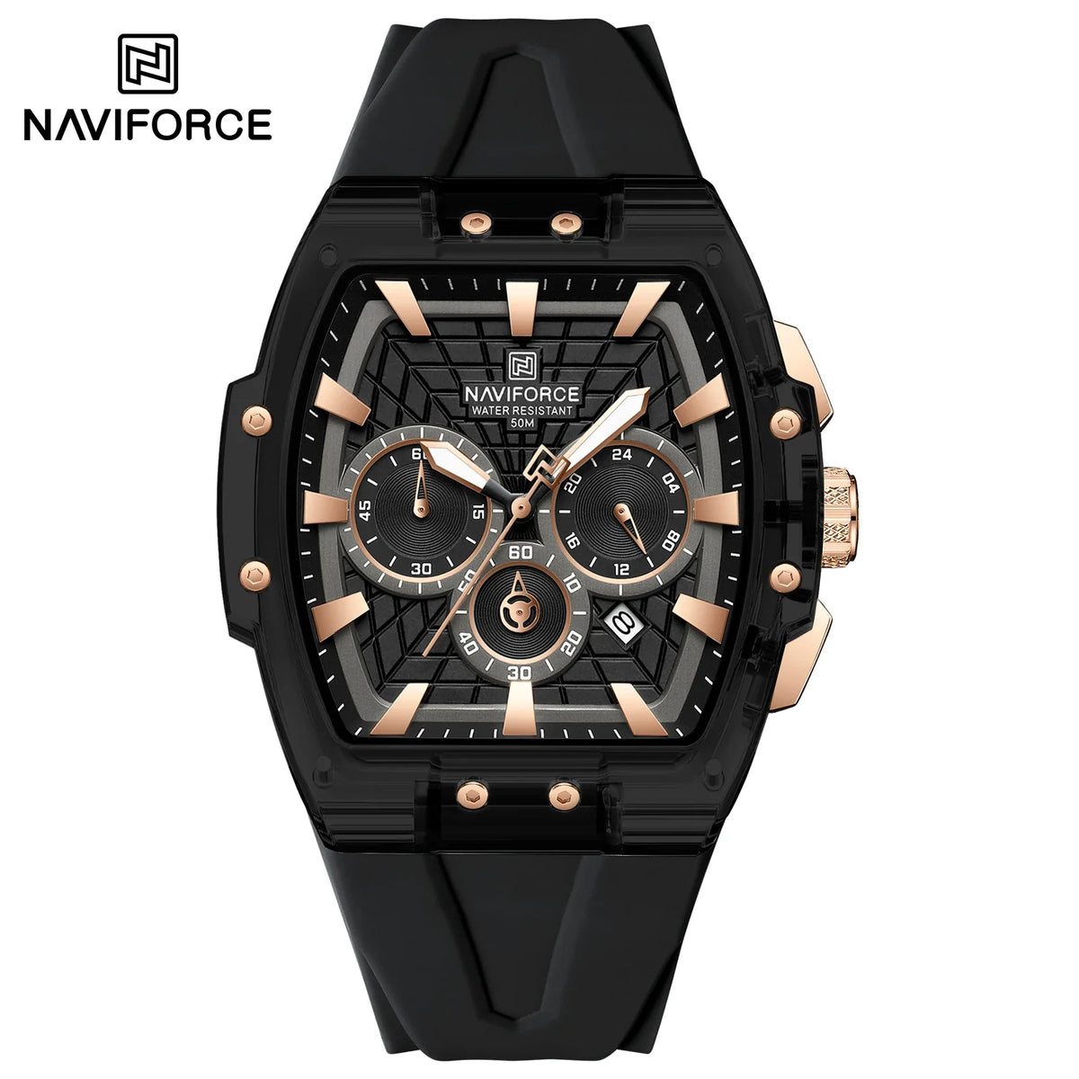 NAVIFORCE 6113 Men's Chronograph Watch, Waterproof
