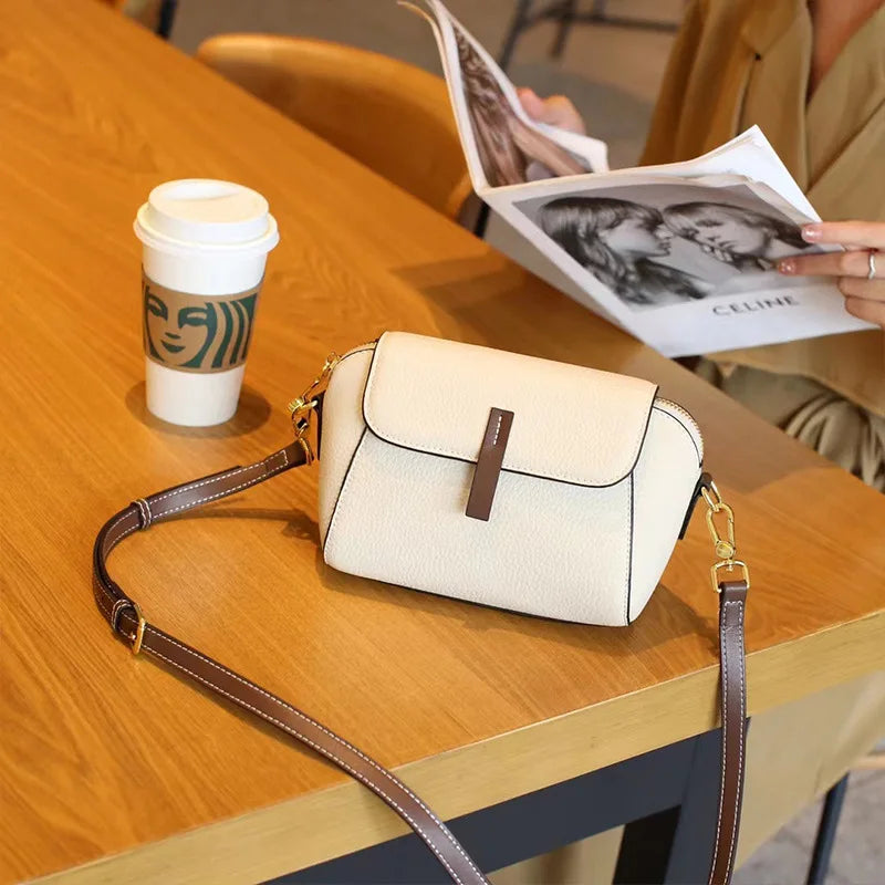Popular PU Leather Women'S Flap Polyester Bag