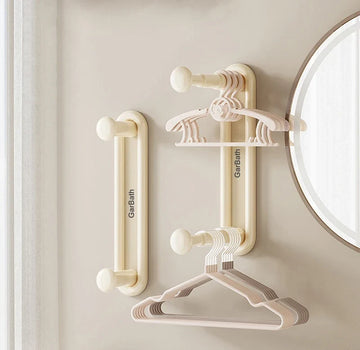 NEW Coat Hanger Storage Rocks Plastic Heavy Duty Hanger Storage