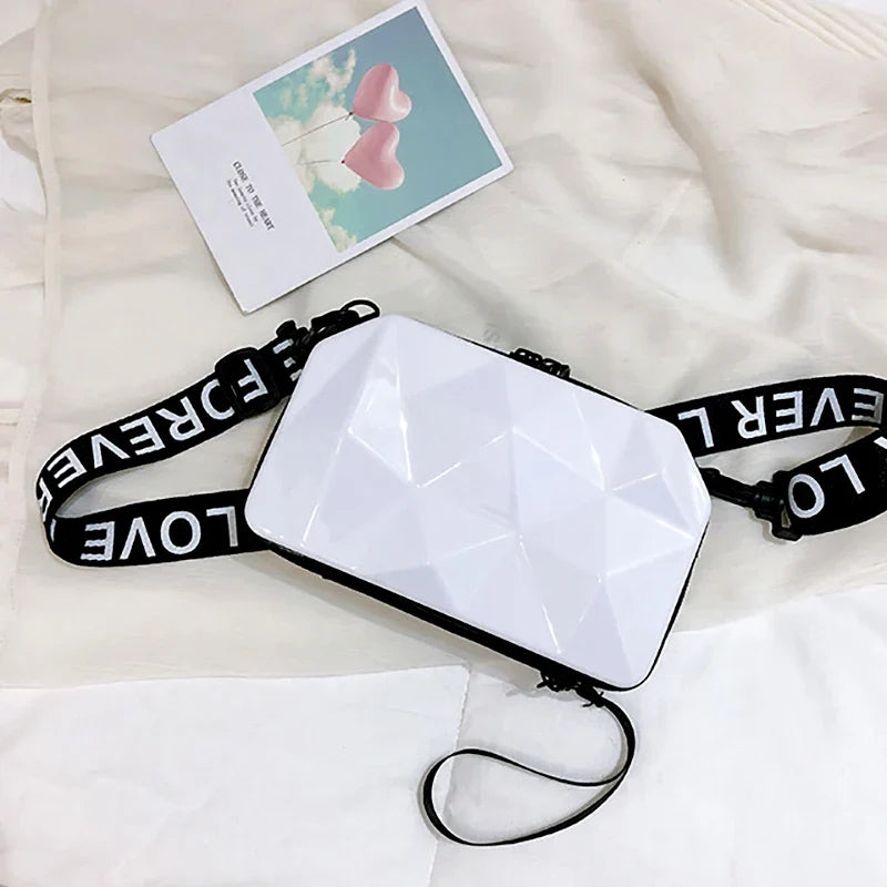 Women's Small Handbag Fashion Crossbody PC Hard Shell Shoulder