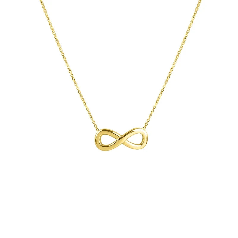 Elegant Stainless Steel Infinity Necklace for All