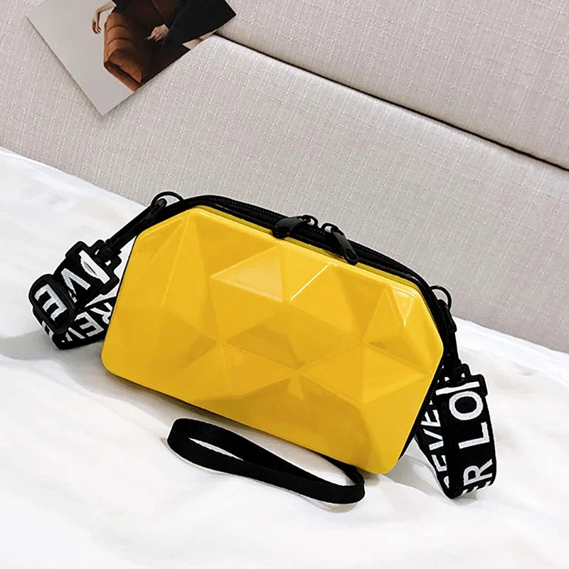 Women's Small Handbag Fashion Crossbody PC Hard Shell Shoulder