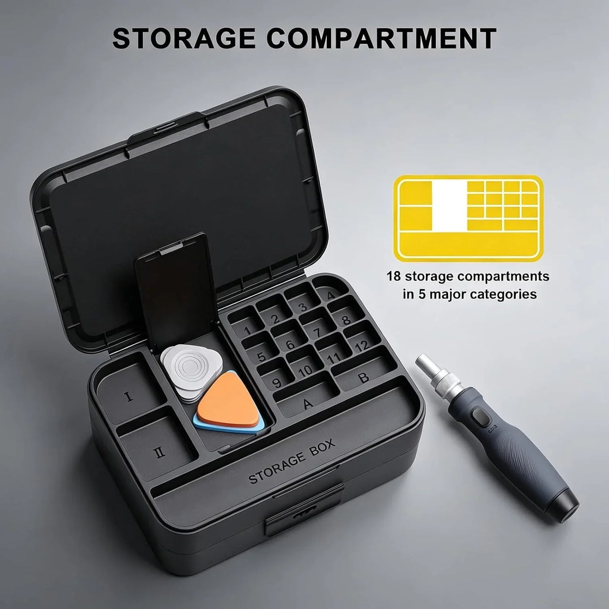 Plastic DIY Screwdriver Kit