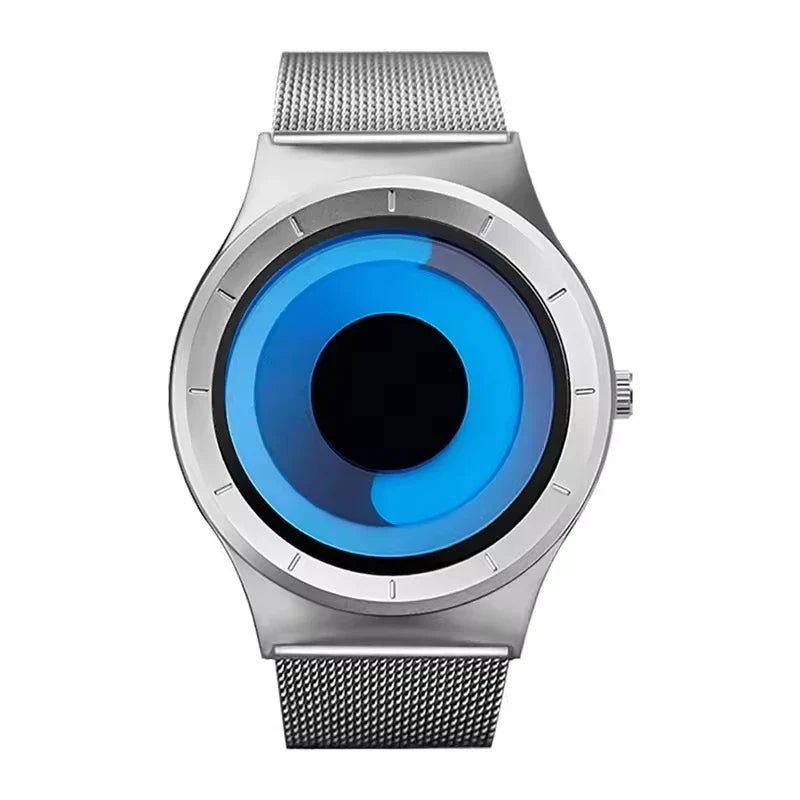 Sinobi S9659G Watch Business Dial Design Steel Mesh Band Sport