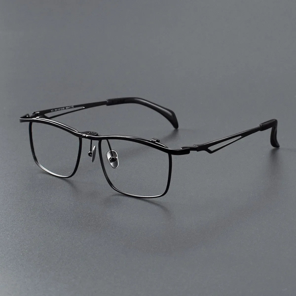 180° Flip-Up Titanium Eyeglass Frame for Reading