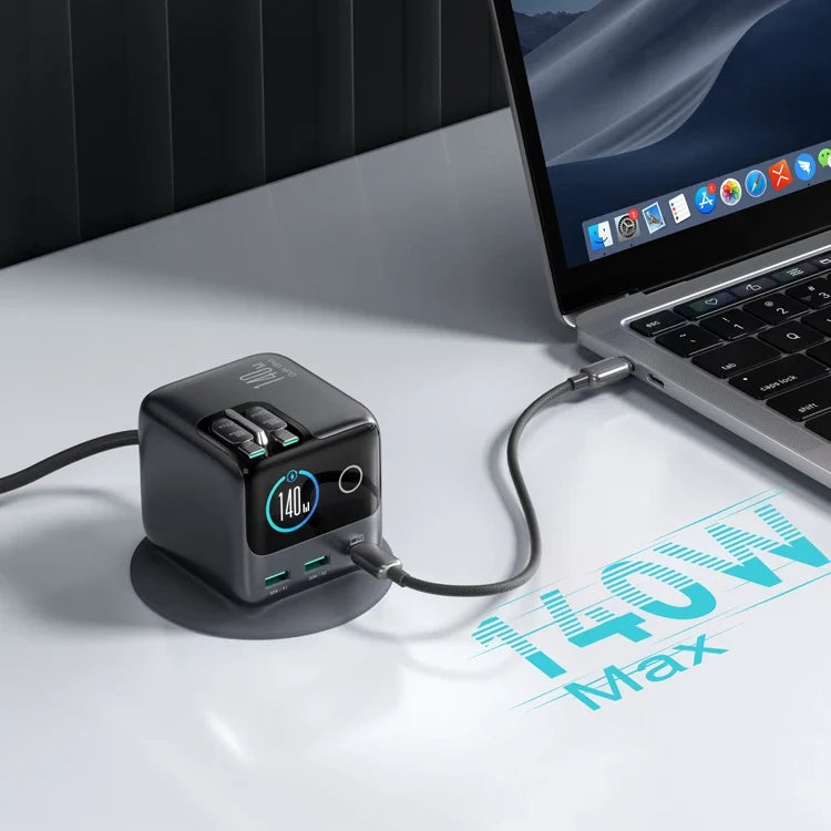 JOYROOM PODIX 140W 5-Port Desktop GaN Multi-device Desktop Phone Dock