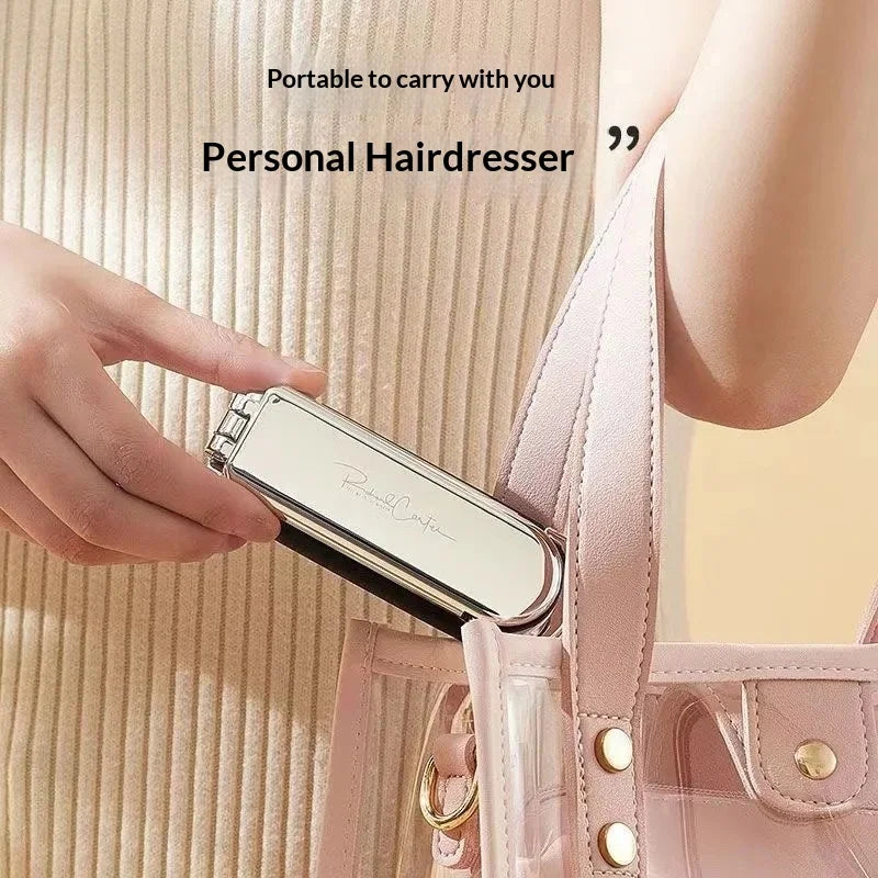 2026 Popular Portable Travel 2 in 1 Plastic Hair Comb Mirror Home Use