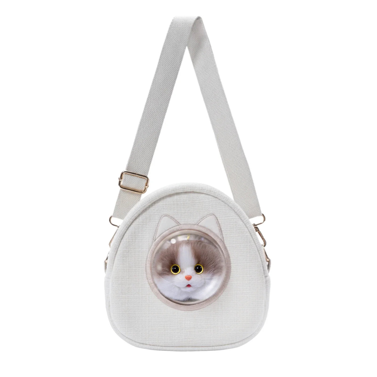 DUPAN 2026 New Cute Cat Head Pendant Backpack Women Large Capacity