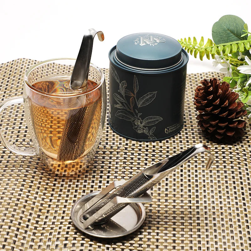 Pipe Tea Strainer Cylindrical Mesh Tea Filter Stainless Steel Unique