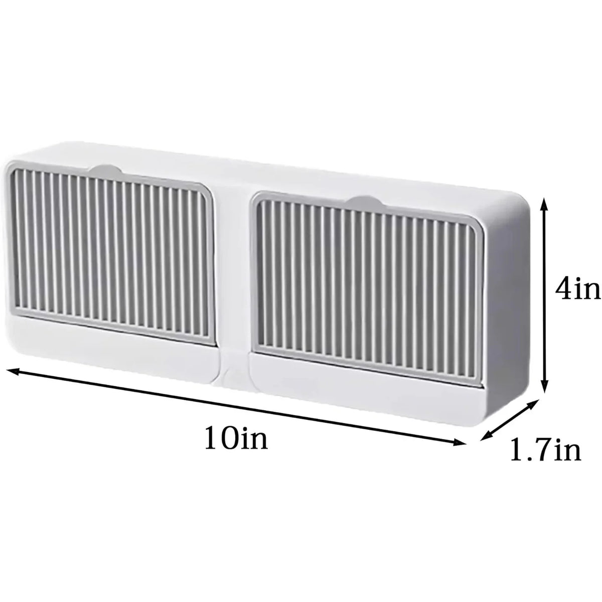 Self-Draining Wall Mounted Soap Holder
