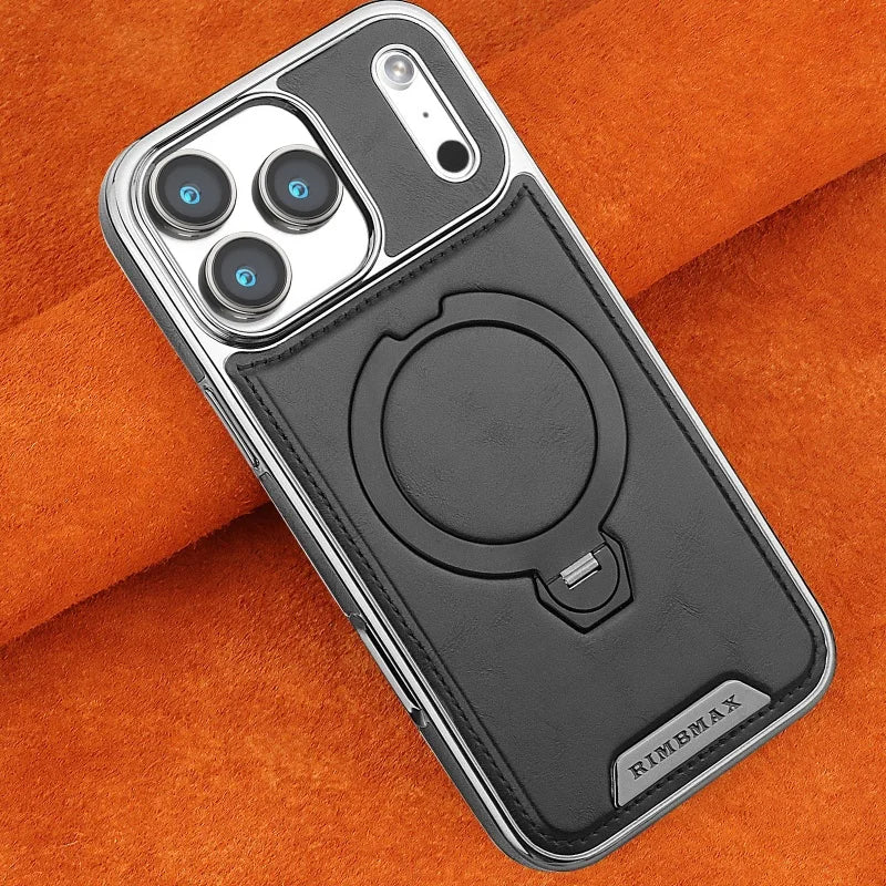 Luxury Magnetic Leather Phone Case for iPhone