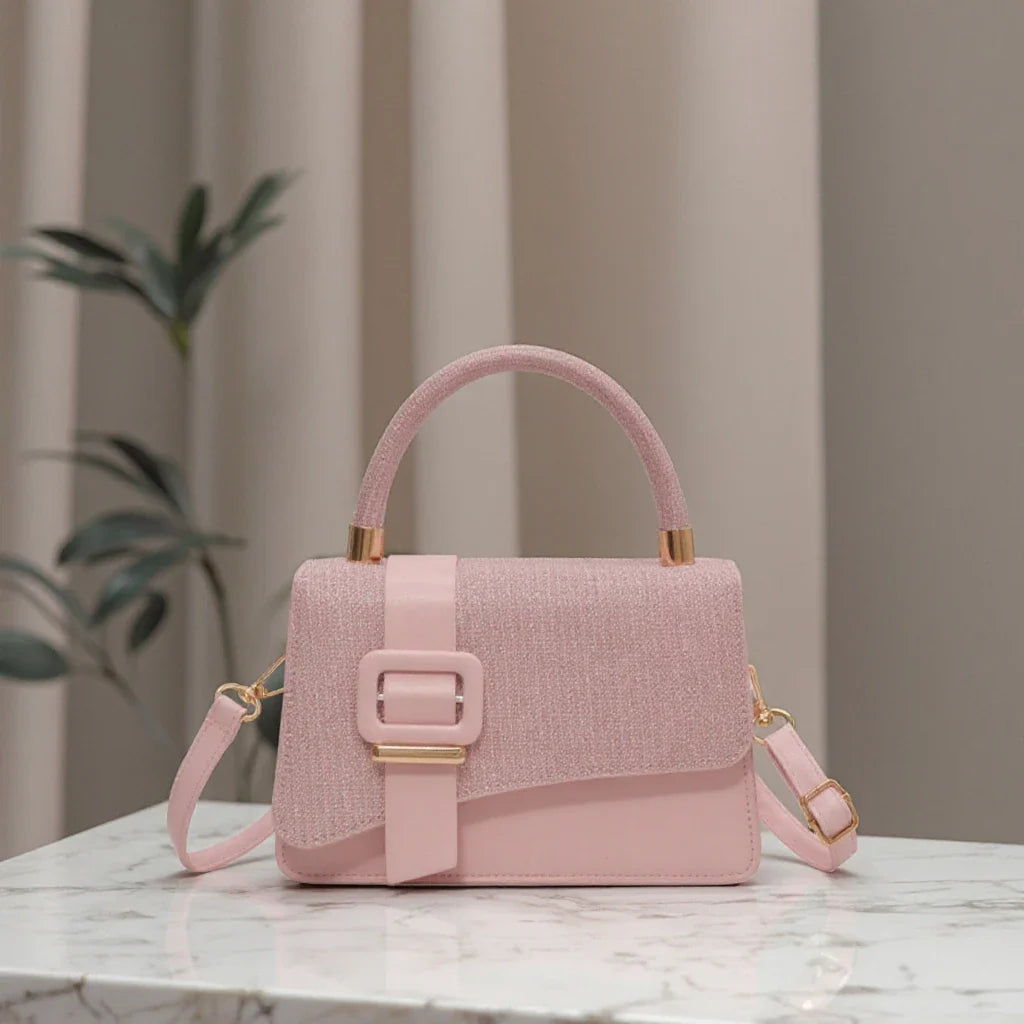 BESTELLA High Quality Solid Color Lady PU Leather bag