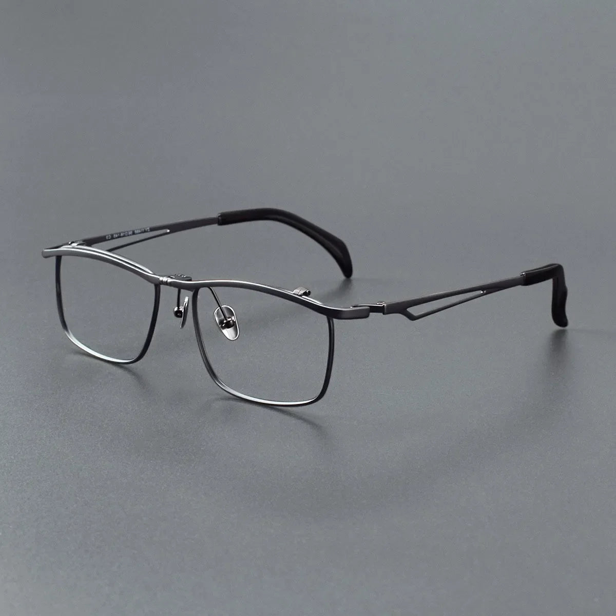 180° Flip-Up Titanium Eyeglass Frame for Reading