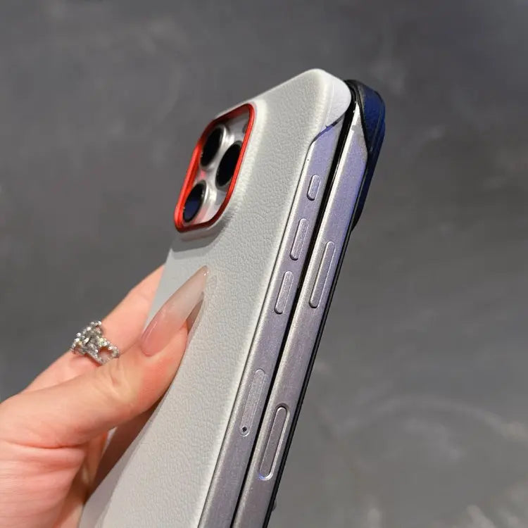 Business Slim Thin Borderless Phone Case for iPhone