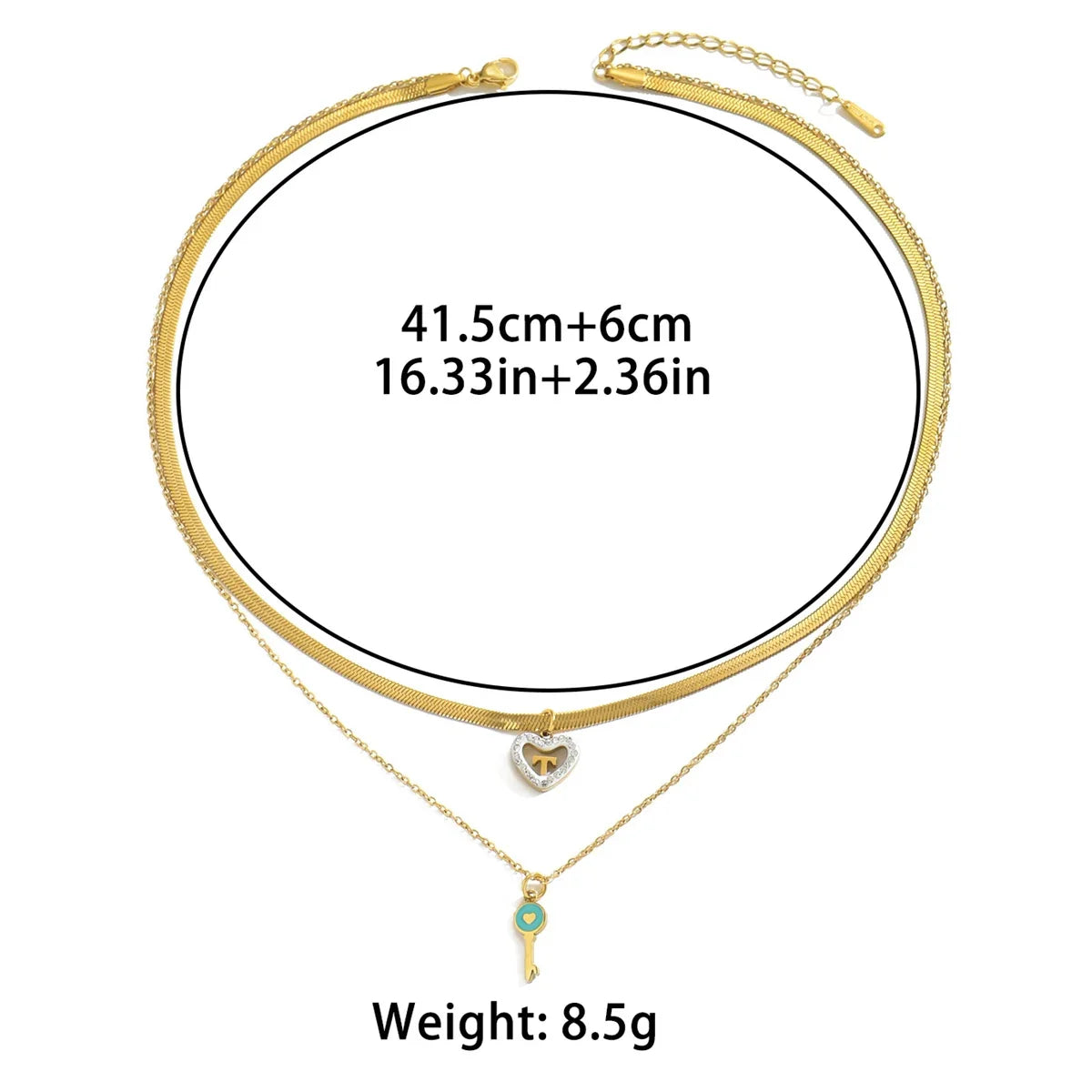 Elegant Cross Border Women's Collarbone Necklace