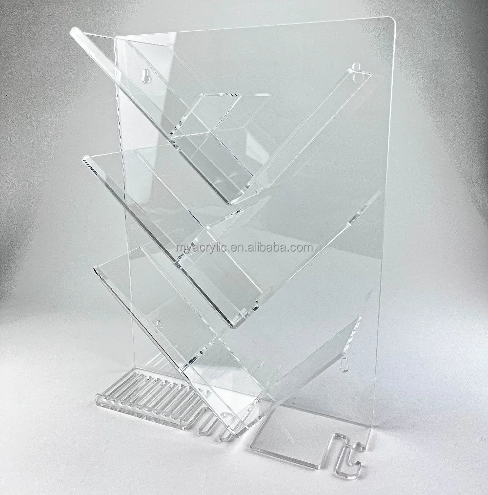 Acrylic Bathroom Shelf with Drainage