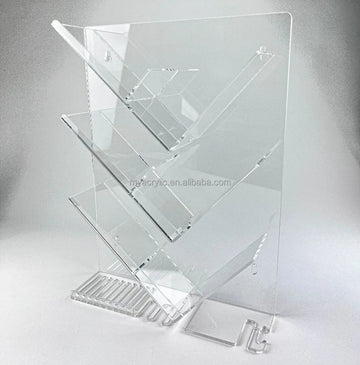 Acrylic Bathroom Shelf with Drainage