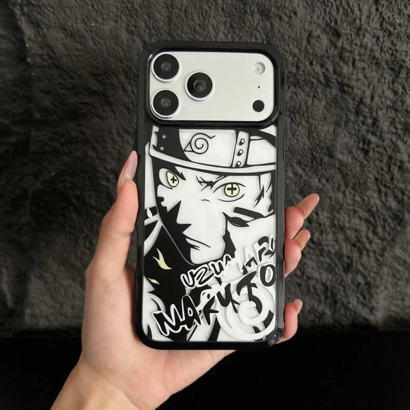Fashion transparent UV print cartoon gojo jujutsu kaisen anime mobile