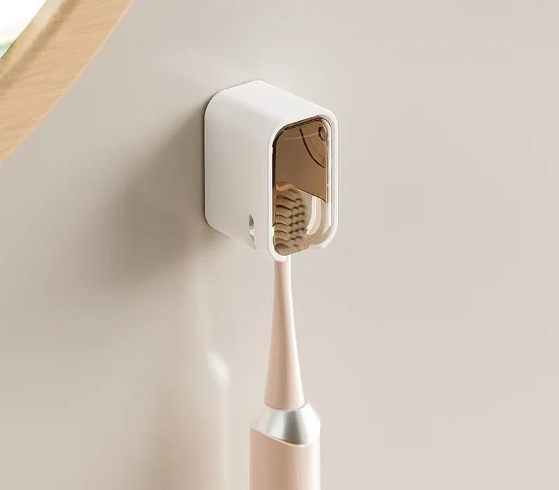 Waterproof Wall-Mounted Toothbrush Holders Strong Self-Adhesive