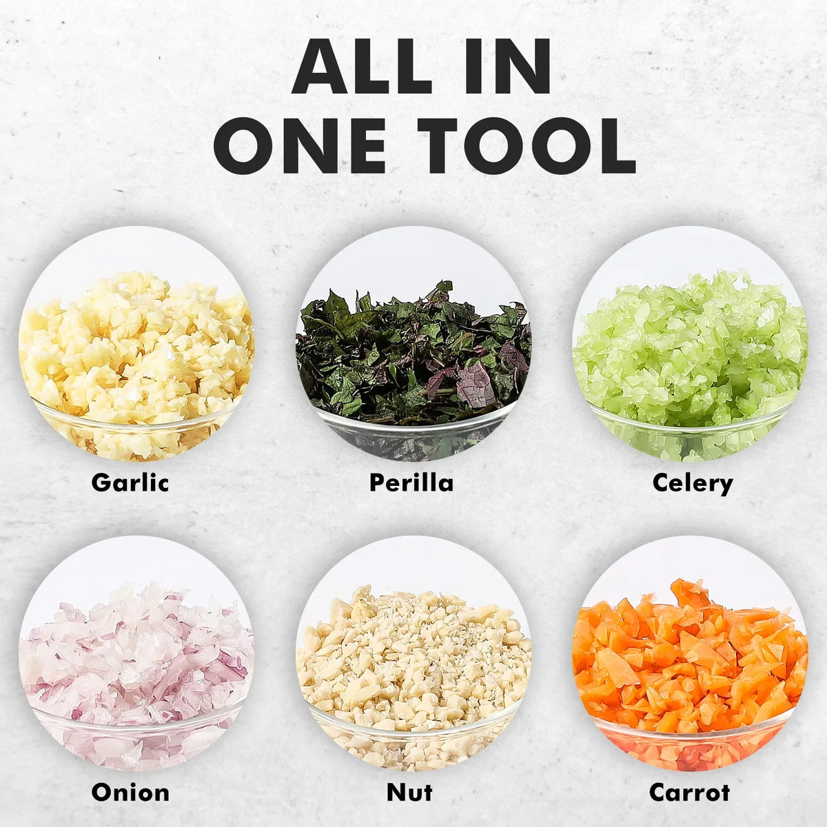 Kitchen Food Onion Chopper Shredder Cutter Hand Slap Food Quick