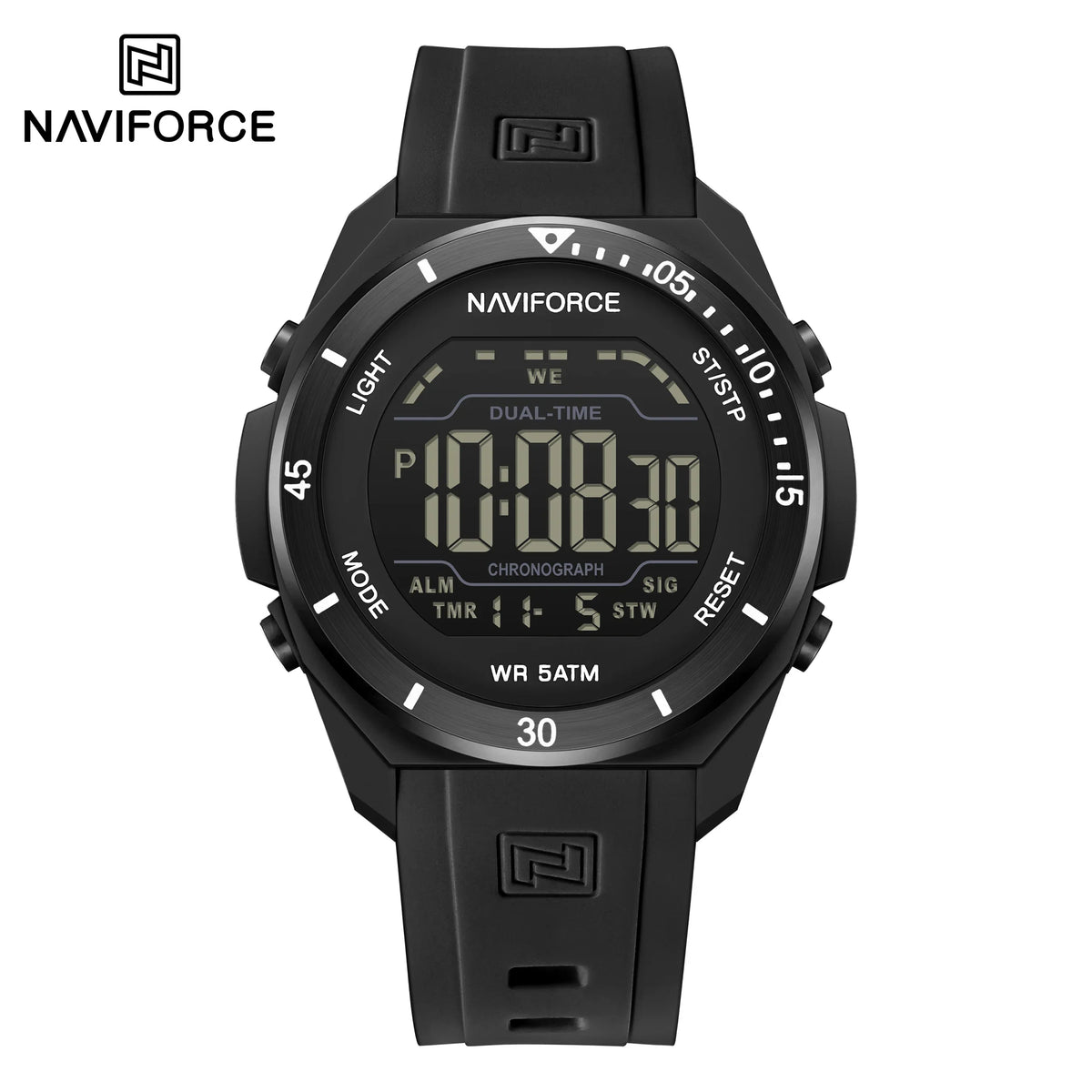 NAVIFORCE Men's Luxury Waterproof Sport Watch