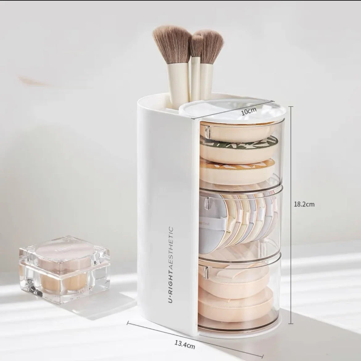 Plastic Cosmetic Storage Box