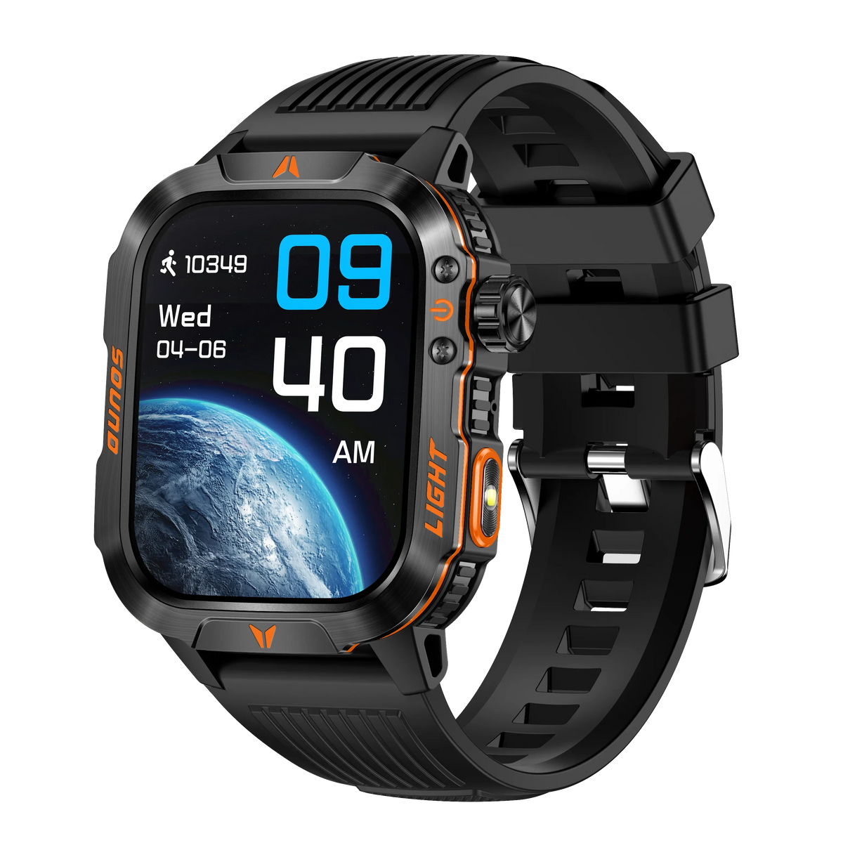 2026 Stainless Steel Waterproof Smartwatch with Bluetooth