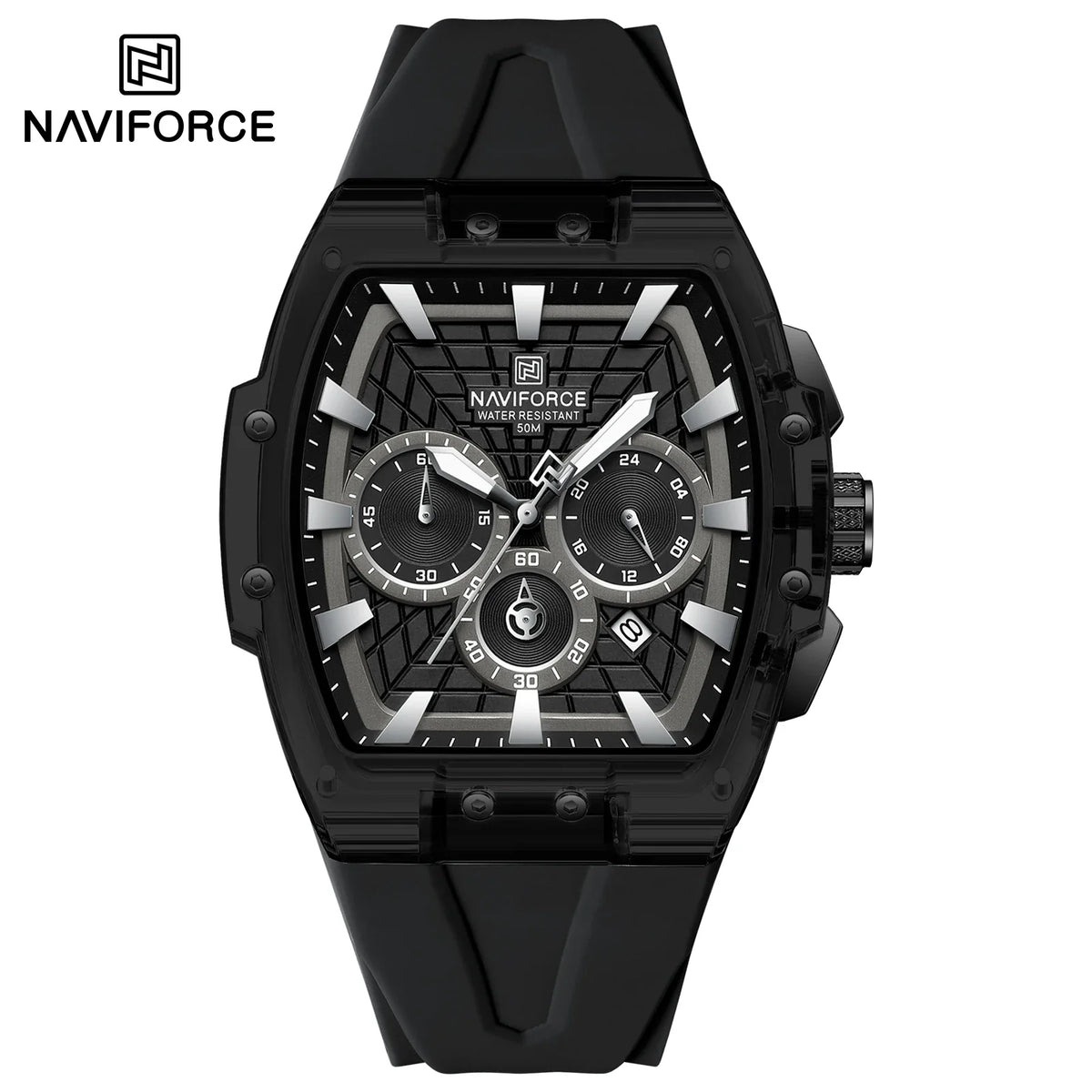 NAVIFORCE 6113 Men's Chronograph Watch, Waterproof
