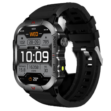 X31 New Smart LED Light Fitness Tracker Watch Square IPS Screen