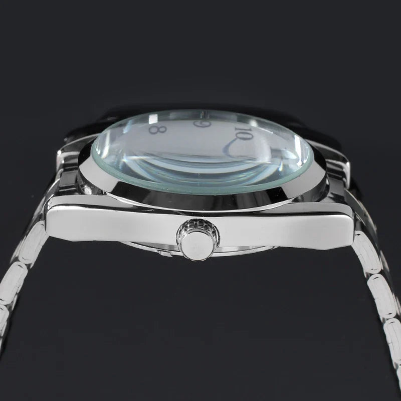 T-Winner Luxury Blue Analog Mechanical Watch