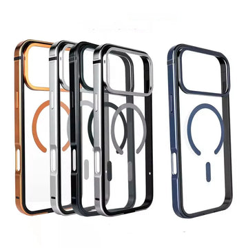 Original Titanium Color Metal Bumper Case for iPhone
