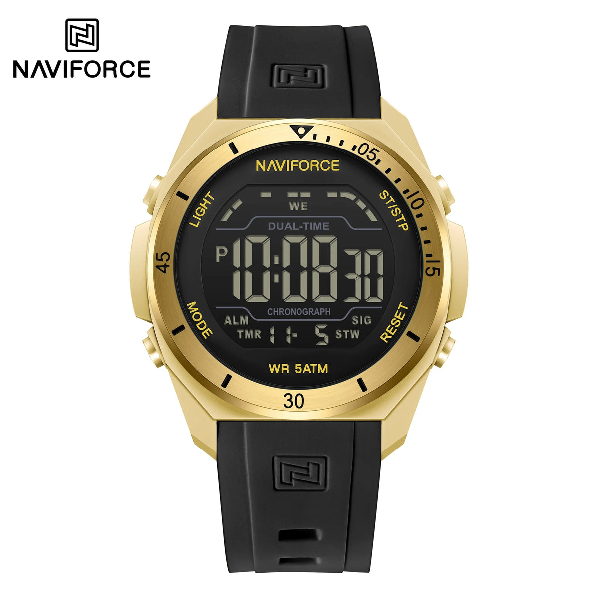 NAVIFORCE Men's Luxury Waterproof Sport Watch