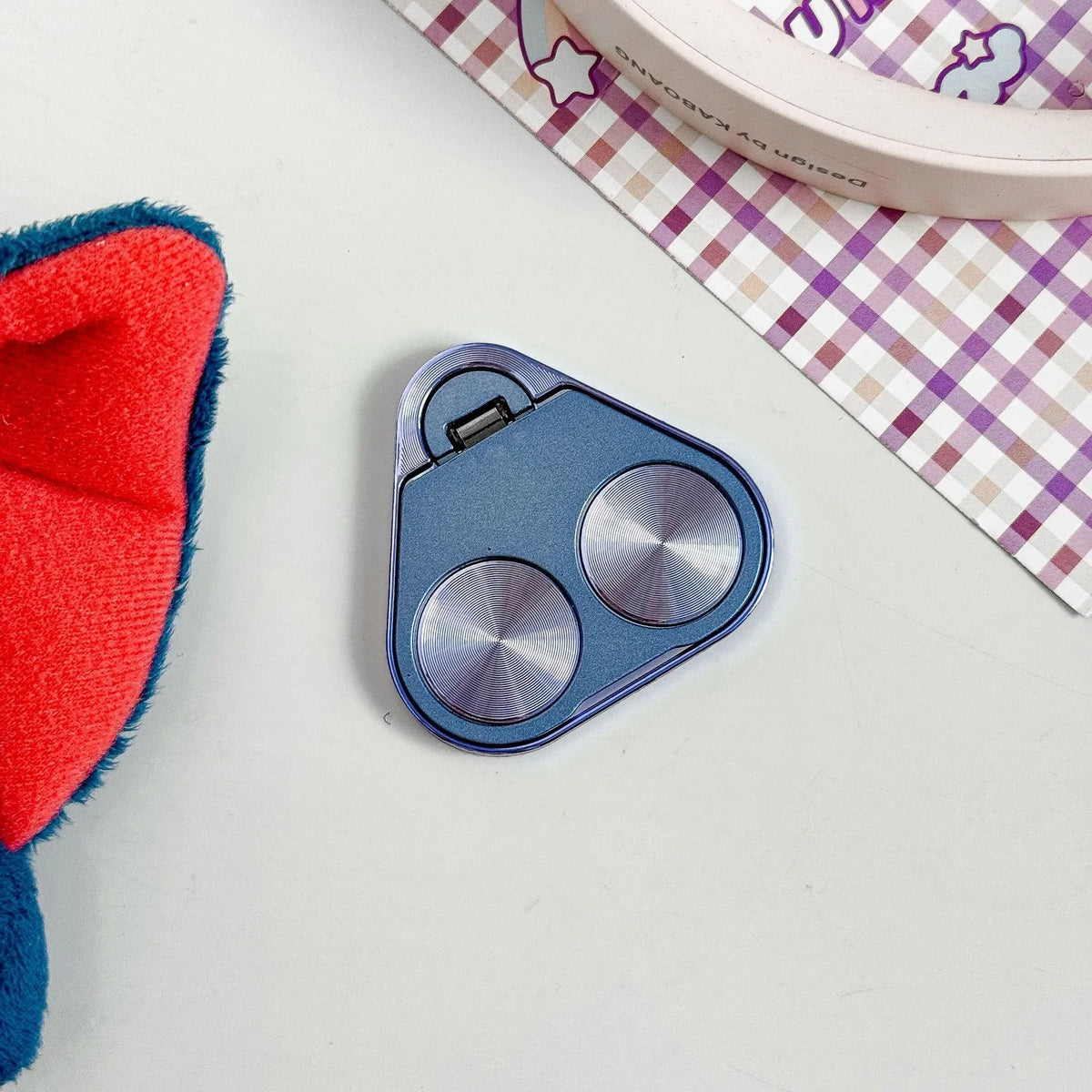 Dual-Ring 360° Rotating Phone Finger Stand