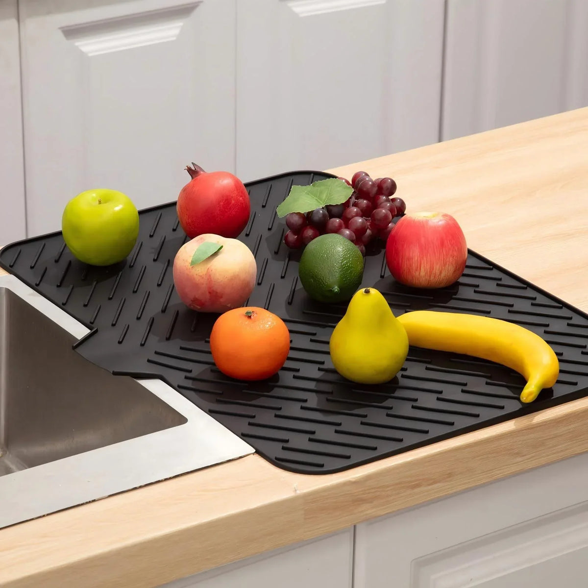 Cross-border Slope Silicone Drainage Mat Sink Countertop Tableware
