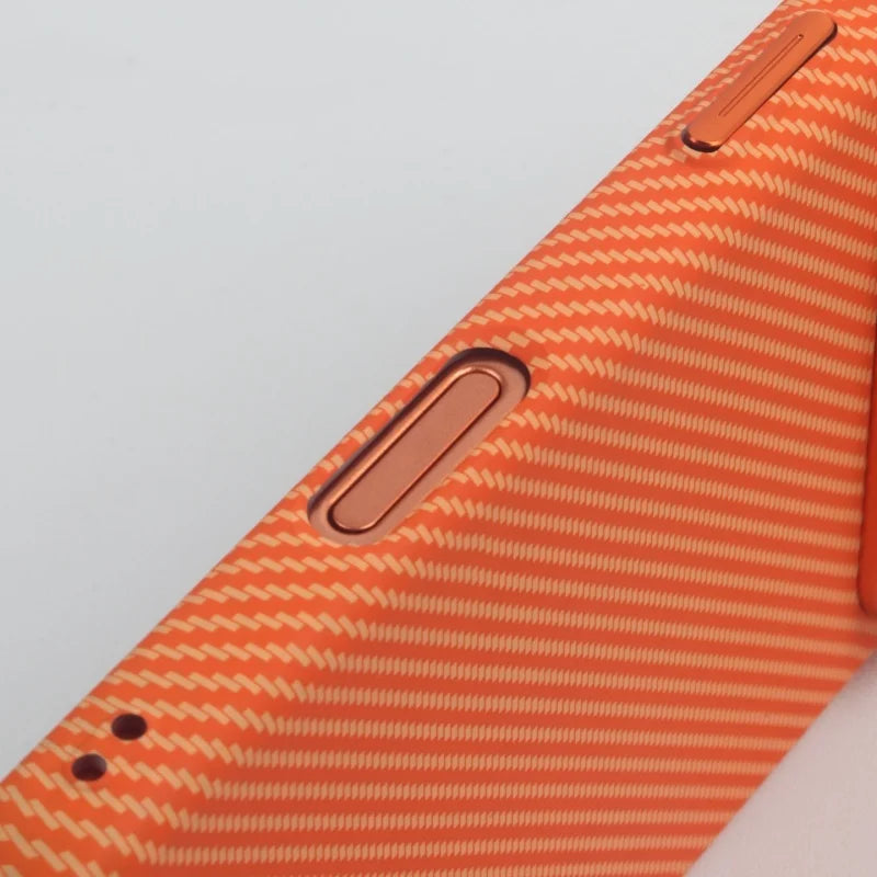 High Quality Slim PC Carbon Fiber Texture Magnetic Phone Case