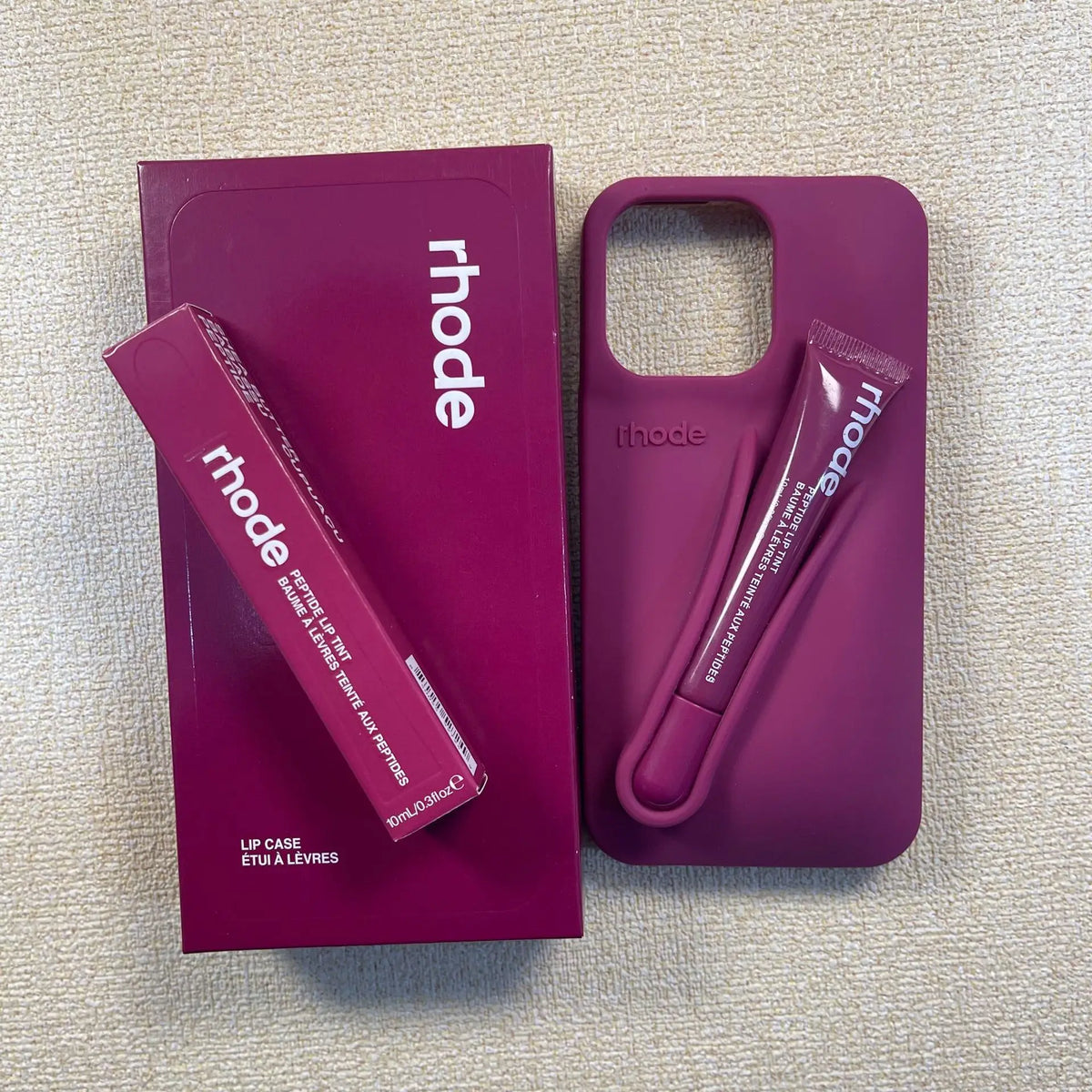 Elegant Lip Gloss Silicone Case for girls