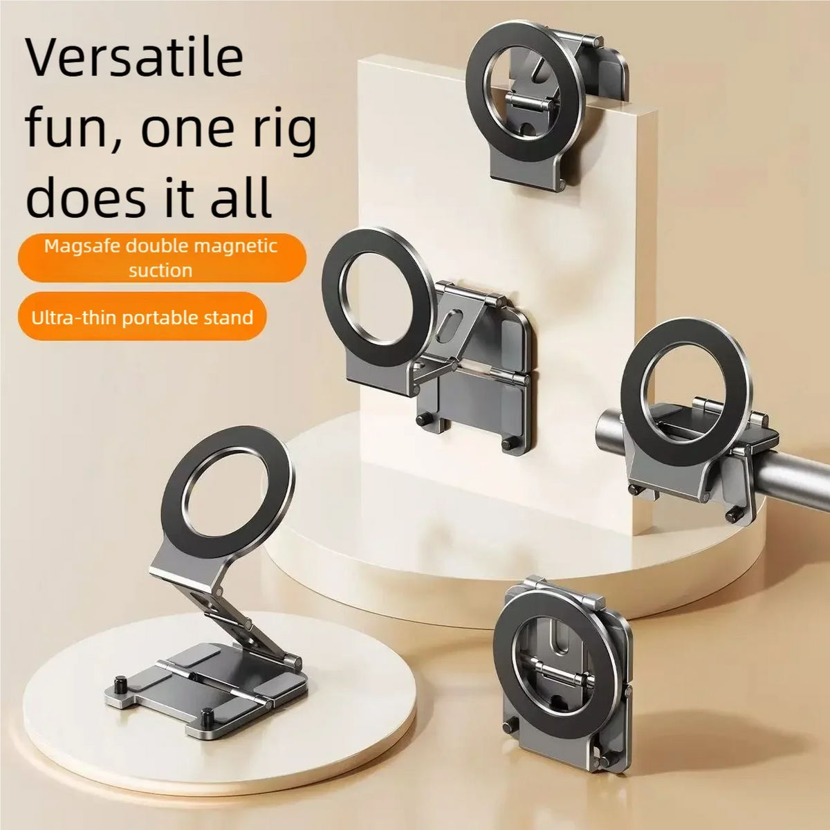 Foldable Magnetic Phone Stand
