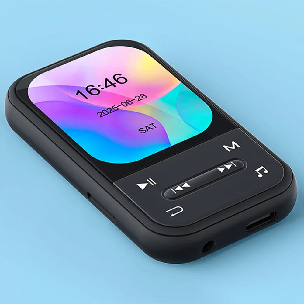 Portable Clip-On for Bluetooth MP3 Player FM Radio Voice Recorder for