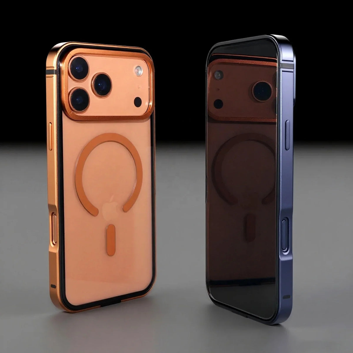 Original Titanium Color Metal Bumper Case for iPhone