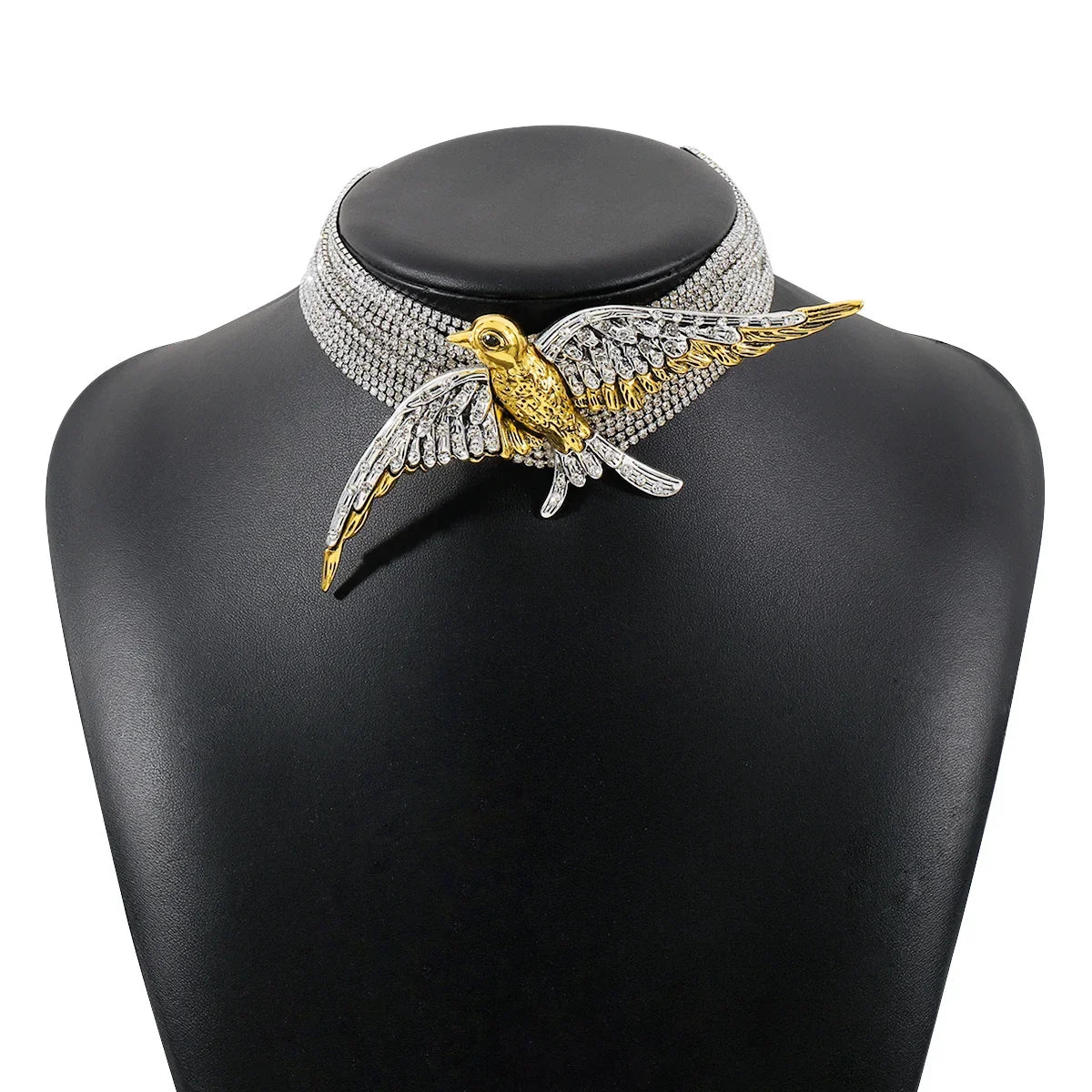 Elegant Multi-Layer Bird Necklace for Special Occasions