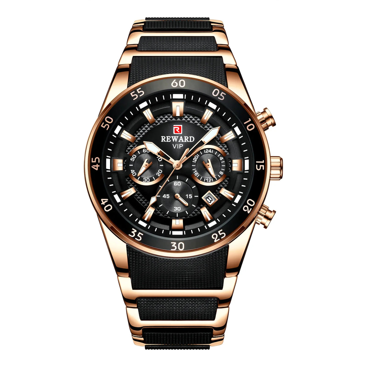 Reward Custom Hight Quality Chinese Luxury Expensive Man Watch for