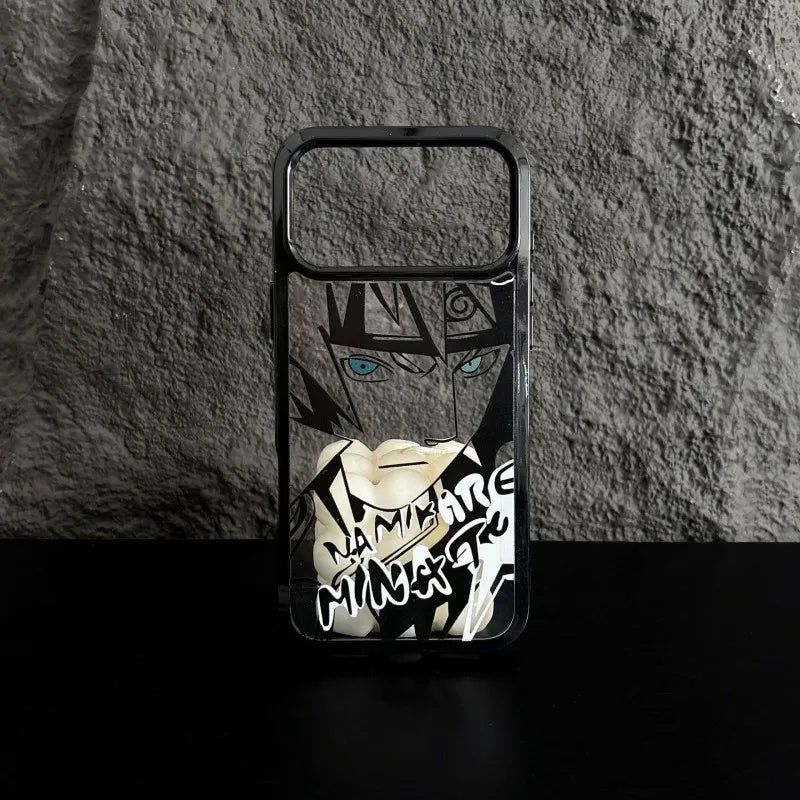 Fashion transparent UV print cartoon gojo jujutsu kaisen anime mobile