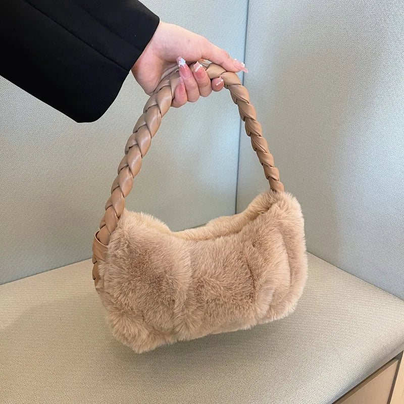 Wholesale Autumn Winter New Twist Woven Versatile High-end Sense